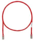 Panduit Cat6A F/UTP RJ45 netwerkkabel Rood 3 m