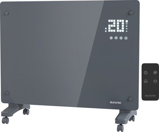 Auronic Elektrische Kachel - 1500W - Convectorkachel - Grijs