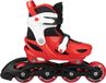 Nijdam Red Racer Verstelbare Kinder Skeelers - Rood - Maat 37-40