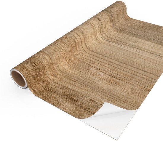 Ambiance Sticker Zelfklevende vinylfolie Vintage hout - 60x100cm
