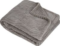 Stof Textiles Plaid Columbia - Grijs - 180 x 220 cm