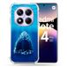 Cokitec Versterkte hoes voor Xiaomi Redmi Note 14 Pro 5G dier haai tand