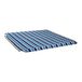 Aqua Ultimate Comfort zwembadligstoel, meervlot, twee 2-persoons zwemband aan het meer en oceaan zwembad, Heavy Duty, X-Large, marineblauw/witte streep, 162 cm x 135 cm, B07P83G3F6