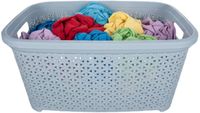 Storage Solutions wasmand - 35 liter - blauw - Kunststof