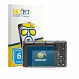 BROTECT Bedifol GmbH Screenprotector 6 Stuks voor Kodak Pixpro C1 Beschermglas transparant