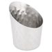 Garcia de Pou minibekers voor frietjes in doos, 8,5 x 8,5 cm, roestvrij staal, zilver, 30 x 30 x 30 cm