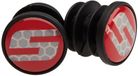 Sram Bar Plugs Road Black-red - UNI