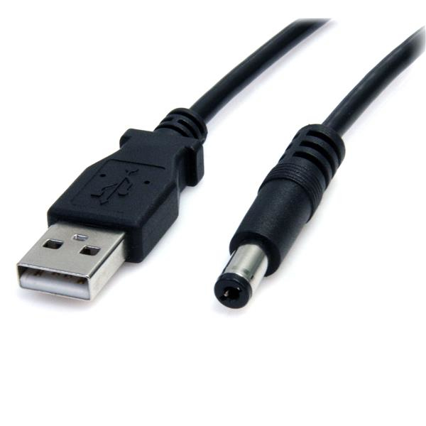 StarTech.com USB naar 5,5 mm voedingskabel type M connector 91 cm