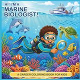 Hi! I'm a Marine Biologist!: A Career Coloring Book for Kids