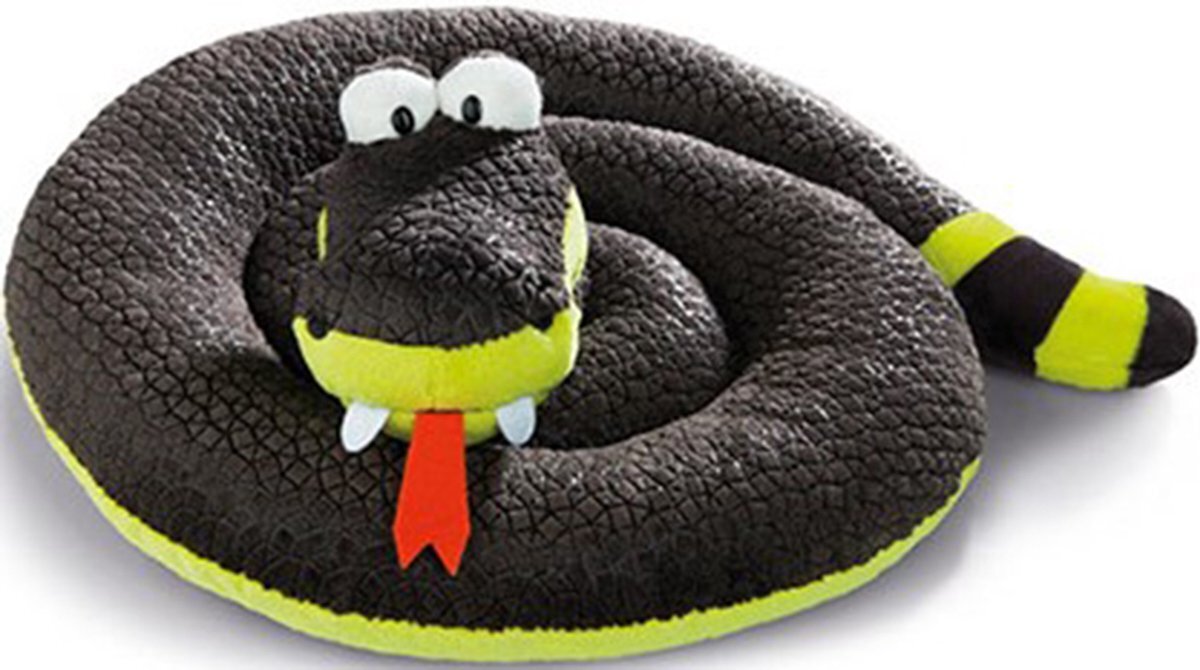 NICI 41094 kussen slang Sascha figuur ca 33x33cm pluche knuffel