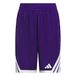 adidas Y Everyday Pro Bball Short Shorts, team colleg purple, 7-8 Years