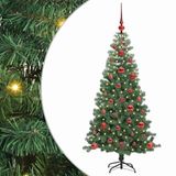 vidaXL Sapin de Noël vert 120 cm PVC