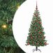 vidaXL Sapin de Noël vert 120 cm PVC