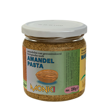 Monki Amandelpasta Met Zout 330gr