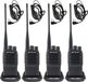 Retevis RB669 Freenet PMR446 talkie-walkie, RT24V 2.0 talkie-walkie set, 16 kanalen en 6 Freenet kanalen, Allemand menu, VOX-functie, groot bereik