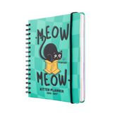 Beestachtig Meow Meow - Kalender 2026/2027 Unisex Kalender - groen - Standard
