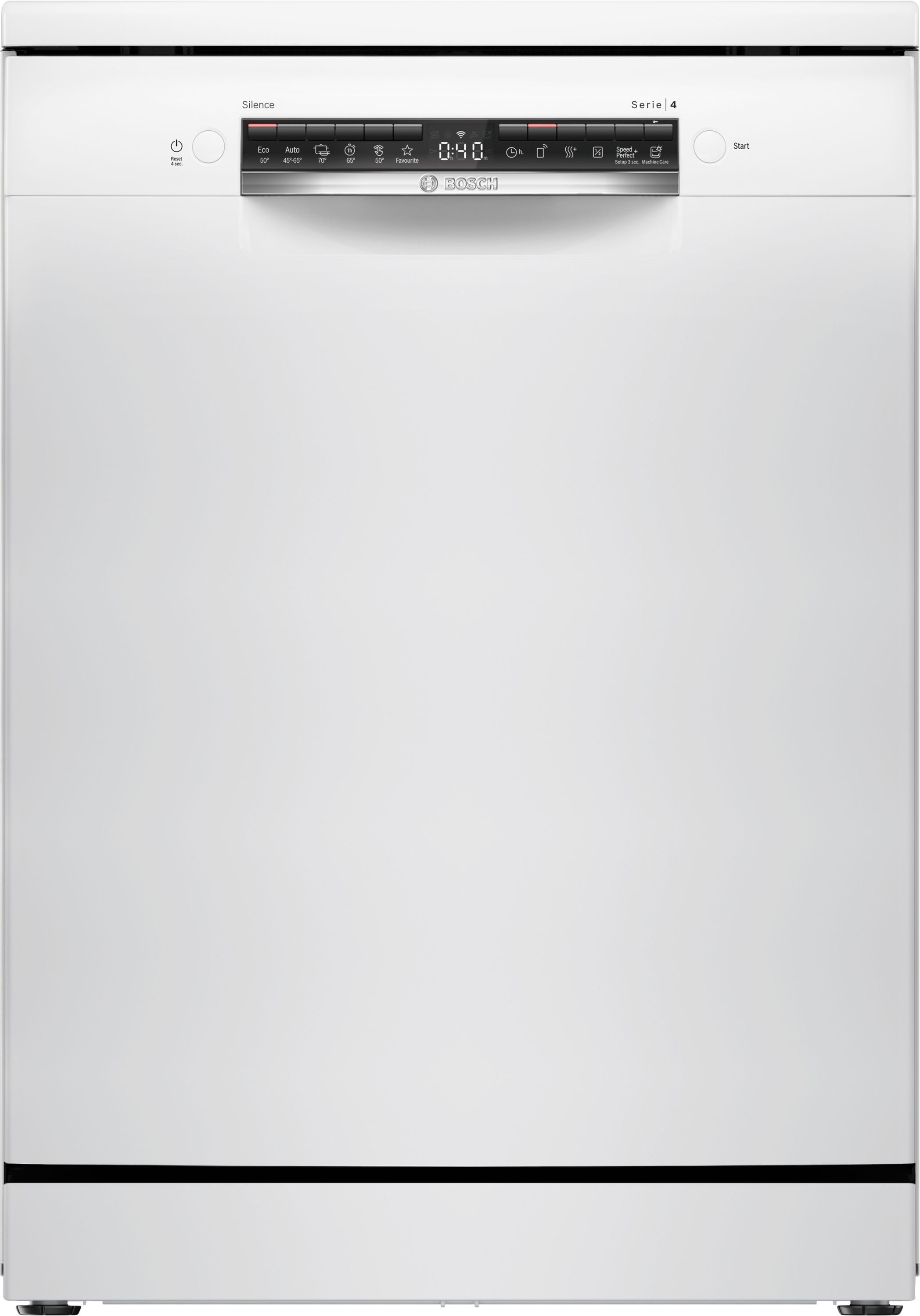 Bosch Serie 4 SMS4HTW00E Vrijstaande Vaatwasser - 13 Couverts - Wit