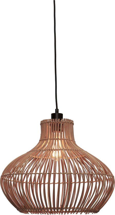 GOOD&MOJO Kalahari Hanglamp - Rotan - Ø42cm - Bruin