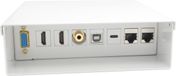 AISENS A127-0720, VGA, 3.5mm, 2x HDMI A, USB-C, USB-B, 2x RJ-45, Wit