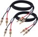 Oehlbach Fusion Two B audio kabel 5 m 2 x Banaan Zwart