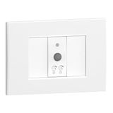 VEMER VE770800 Model SENS IR Bianco inbouwbewegingsmelder, 230 V, kleur: antraciet-wit
