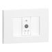 VEMER VE770800 Model SENS IR Bianco inbouwbewegingsmelder, 230 V, kleur: antraciet-wit