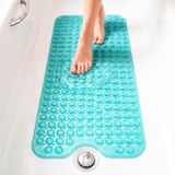 edihome Antislip badmat 100 x 40 cm turquoise