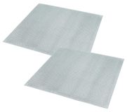 Neff vhbw 2x Filter Metallfettfilter kompatibel mit D2654XOGB01, D2654XOFF01, D2664X0GB03, D2664X0GB02, D2664X003, D2664X002 Dunstabzugshaube, Metall