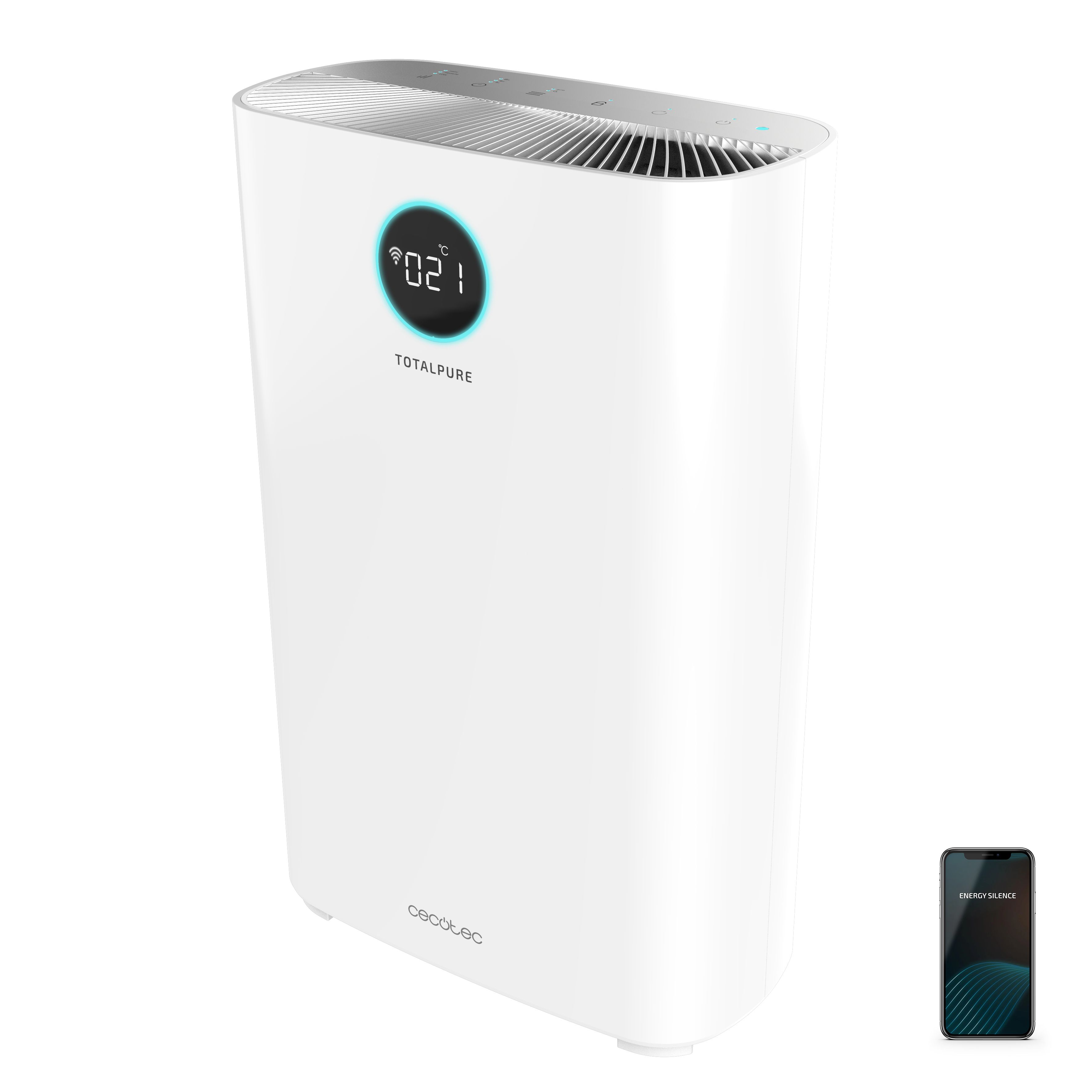 Cecotec TotalPure 2500 Connected Air Purifier - White