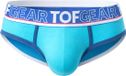 TOF Paris Champion Brief Turquoise - Maat L
