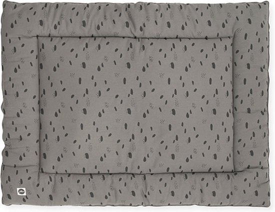 Jollein Boxkleed Spot 80x100cm - storm grey Grey