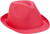 Merkloos / Sans marque Makito Western Europe Roze trilby hoedje voor volwassenen
