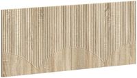 vidaXL Wandgemonteerd Hoofdbord HOORN Sonoma Eiken Bewerkt hout