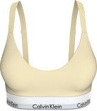 Calvin Klein Bralette Dames - Lichte Ondersteuning - Katoen/Modal - Geel - Maat S