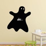Ambiance Sticker Schoolbordsticker - uitwisbare zelfklevende muurstickers - SPOOKKARICATUUR - 100x90cm