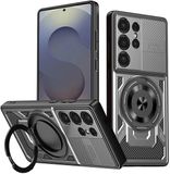 Techsuit Hoesje geschikt voor Samsung Galaxy S25 Ultra - RuggedCam Back Cover - Grijs