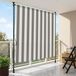 Prolenta Maison Exclusive - Store Roulant Extérieur Anthracite Et Blanc 100 X 270 Cm