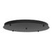 Artdelight Plaque de plafond avec 5 points lumineux - Ø50 x 3 cm - noir