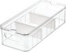 iDesign Crisp Organiseur pour réfrigérateur avec 2 séparateurs - Plastique transparent