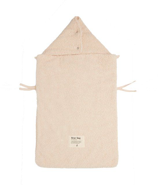 Jollein Voetenzak voor Autostoel & Kinderwagen (Boucle - Naturel) - 42x82cm