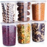 Vilde Voedselcontainer Strooibus met Deksel 1 l 6 stuks