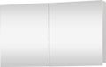 Differnz Armoire miroir Brida 50x85x15 MDF Blanc