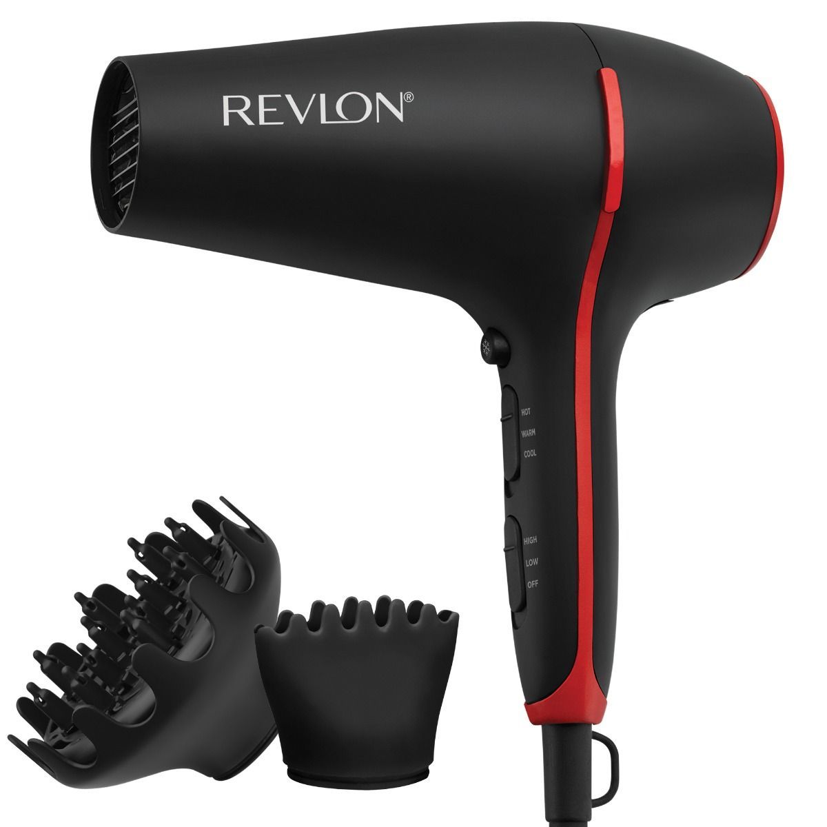 Revlon RVDR5317E - Haardroger - 2000W - Zwart/Rood