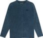 4PRESIDENT Noud-Blue-80 T-shirt Kinderen Katoen Elastaan Gemeleerd Blauw Korte mouw Ronde hals Casual