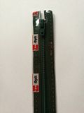 Opti Prym Ritssluiting Kunststof 4mm (niet deelbaar) Donker Groen #461 22 cm