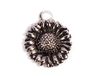 INNSPIRO Nice Charms Zonnebloem Hanger van metaal, 15 x 17 mm, 25 stuks