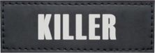 Nobby seguro sticker killer - hond - 3 x 9 cm - 2 stuks