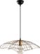 Merkloos Asir - Kroonluchter - Vintage - Metaal - 1 Lichtpunt - E27 Fitting - 50 x 50 x 111 cm