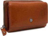 The Chesterfield Brand Leren Portemonnee Salviano Wallet Cognac Bruine