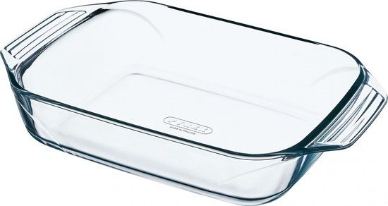 Pyrex Irresistible - Ovenschaal Rechthoek - 2.1 liter - Transparant